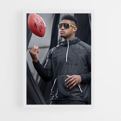ap-juju smith-schuster-3 cadre Blanc
