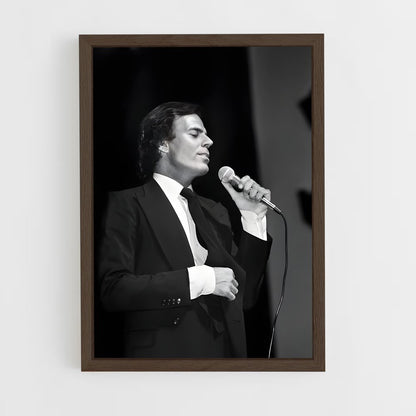 ap-julio iglesias-6 cadre Bois foncé