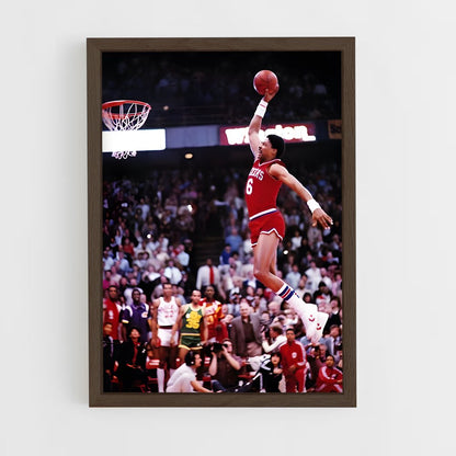 ap-julius erving-2 cadre Bois foncé