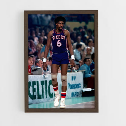ap-julius erving-9 cadre Bois foncé