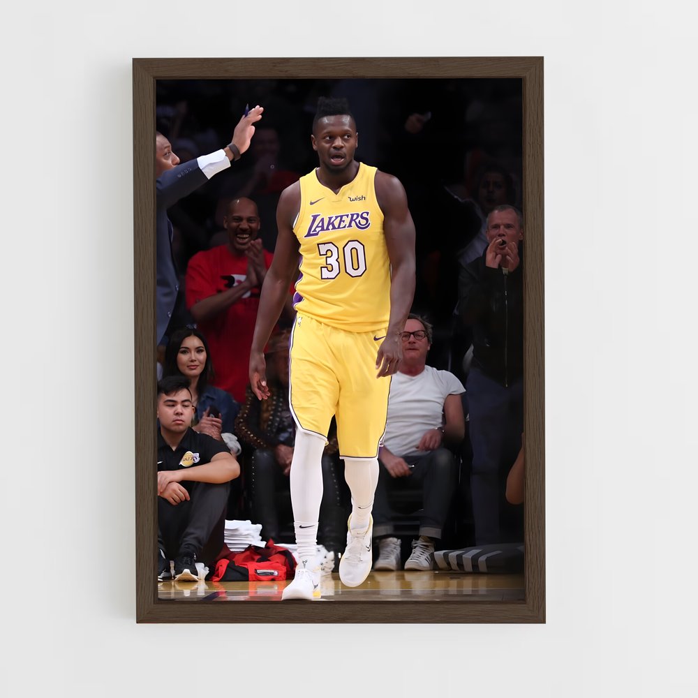 ap-julius randle-10 cadre Bois foncé
