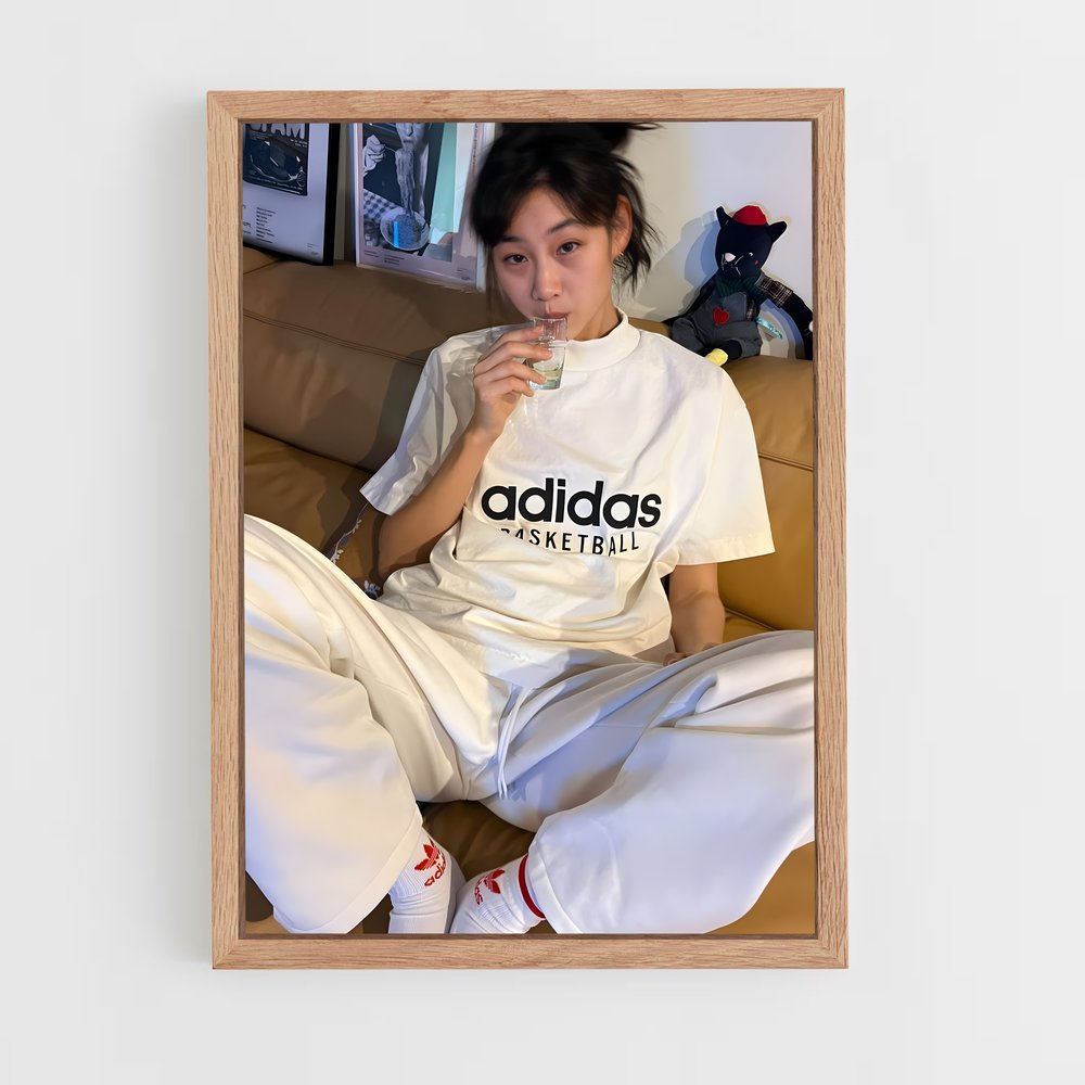 ap-jung ho-yeon-5 cadre Bois clair