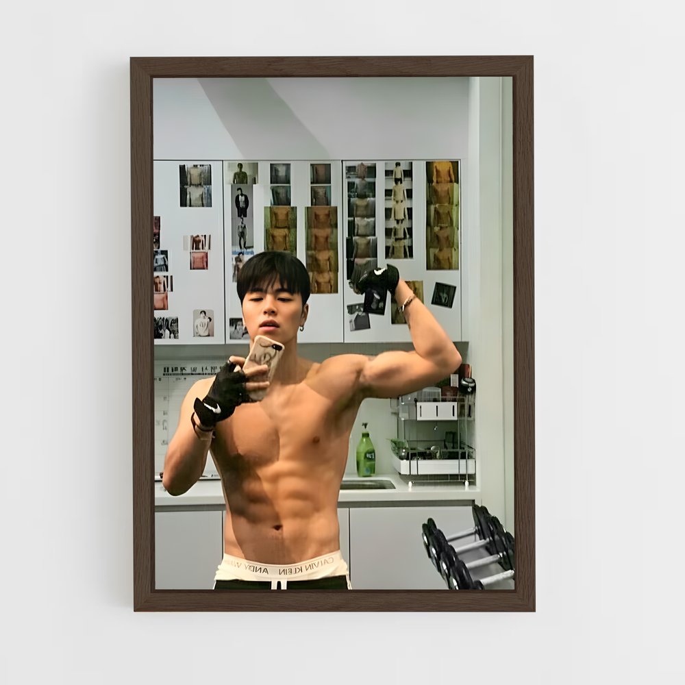 ap-junhoe-5 cadre Bois foncé