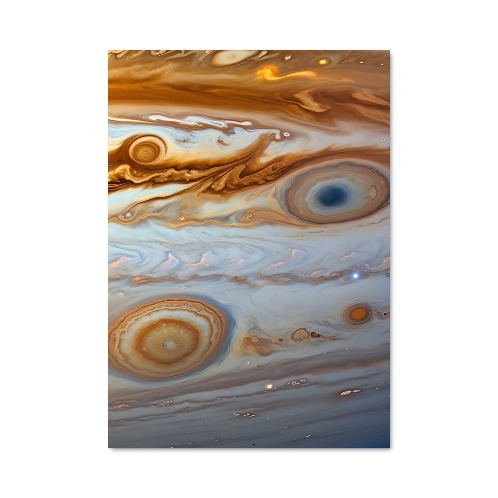 Poster Jupiter red spot 97735