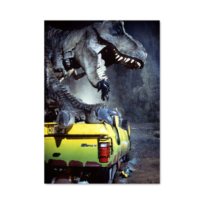 Poster T-Rex en Action
