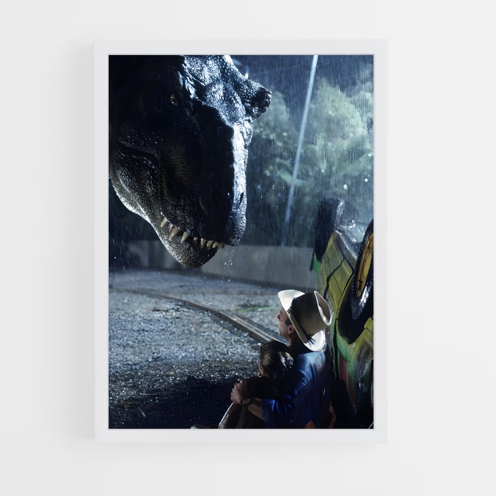 ap-jurassic park-8 cadre Blanc