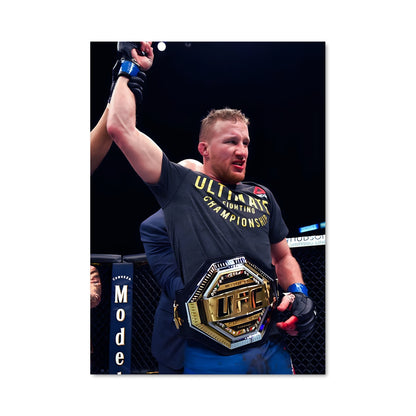 Poster Justin gaethje 62287