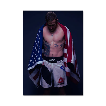 Poster Gaethje en Action