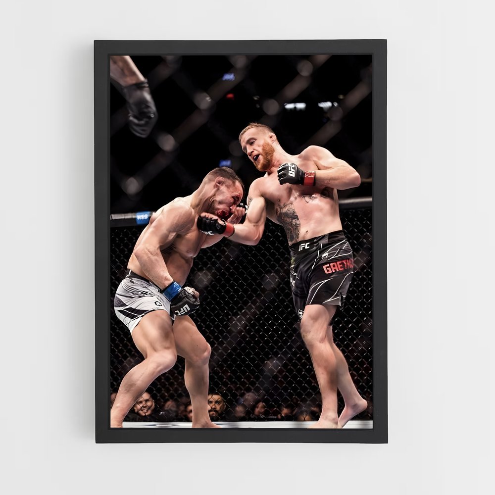 ap-justin gaethje-4 cadre Noir