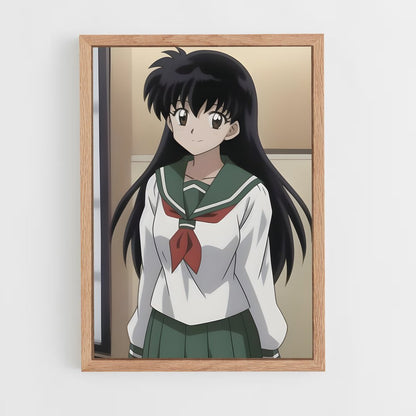 ap-kagome higurashi-4 cadre Bois clair