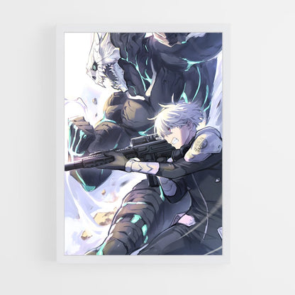 ap-kaiju no 8-10 cadre Blanc