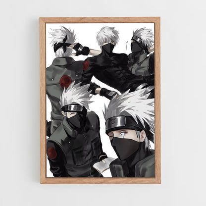 ap-kakashi hatake-6 cadre Bois clair