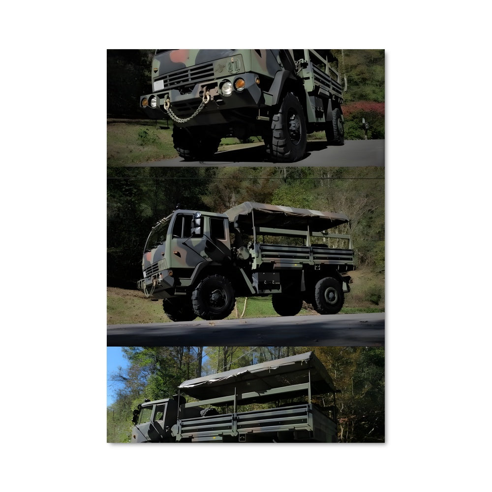 Poster Armée Camouflage