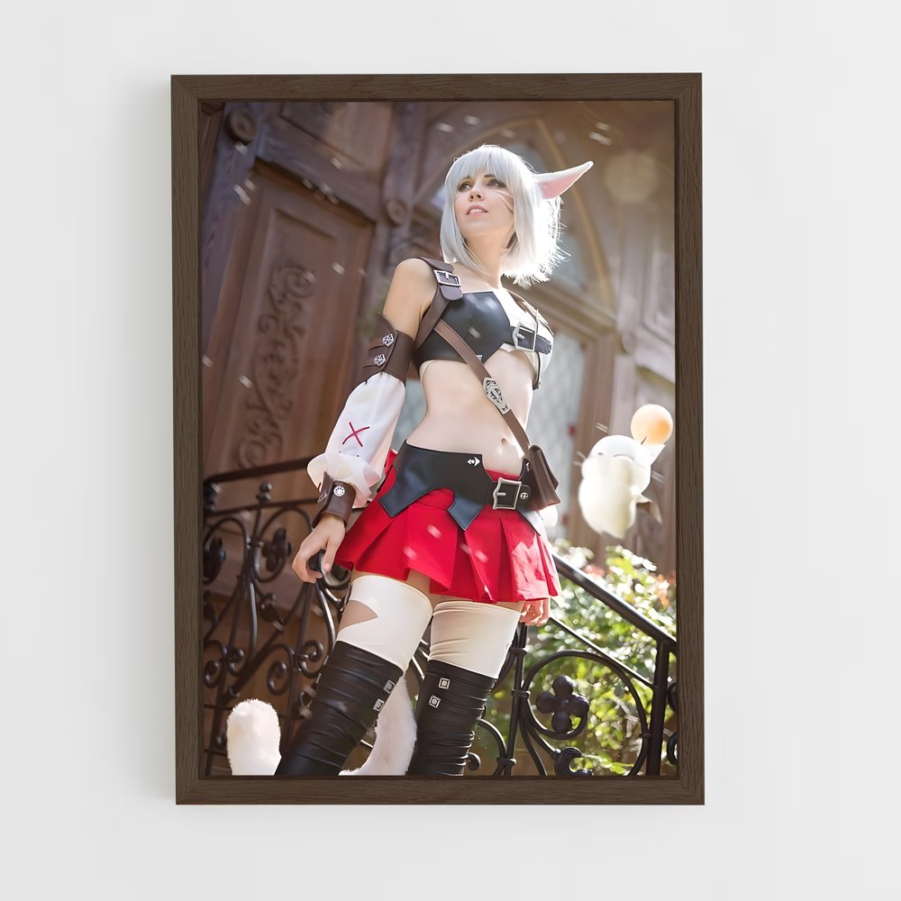 ap-kamui cosplay-2 cadre Bois foncé