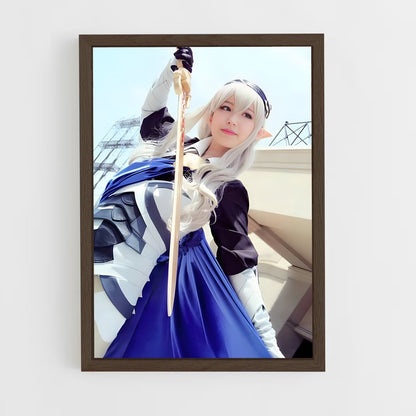 ap-kamui cosplay-4 cadre Bois foncé