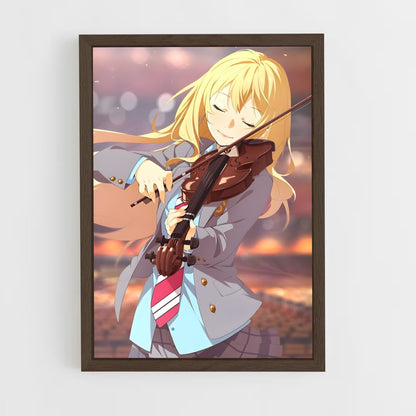 ap-kaori miyazono-1 cadre Bois foncé