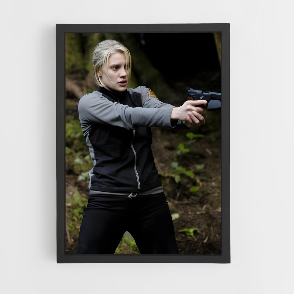 ap-kara thrace starbuck-2 cadre Noir