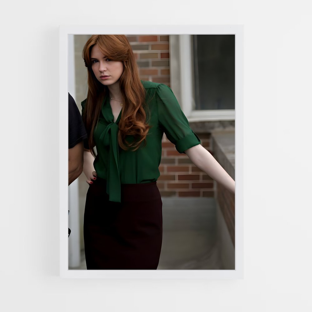 ap-karen gillan-6 cadre Blanc