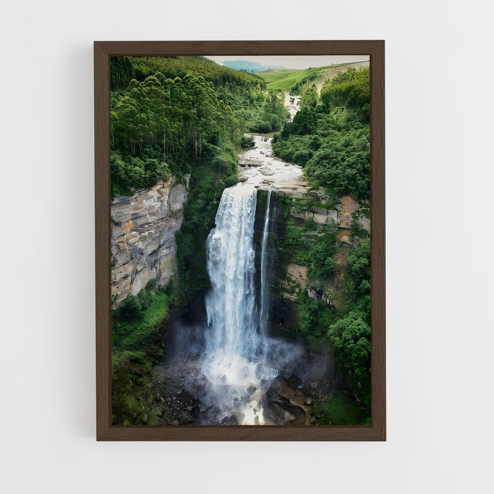 ap-karera falls-7 cadre Bois foncé