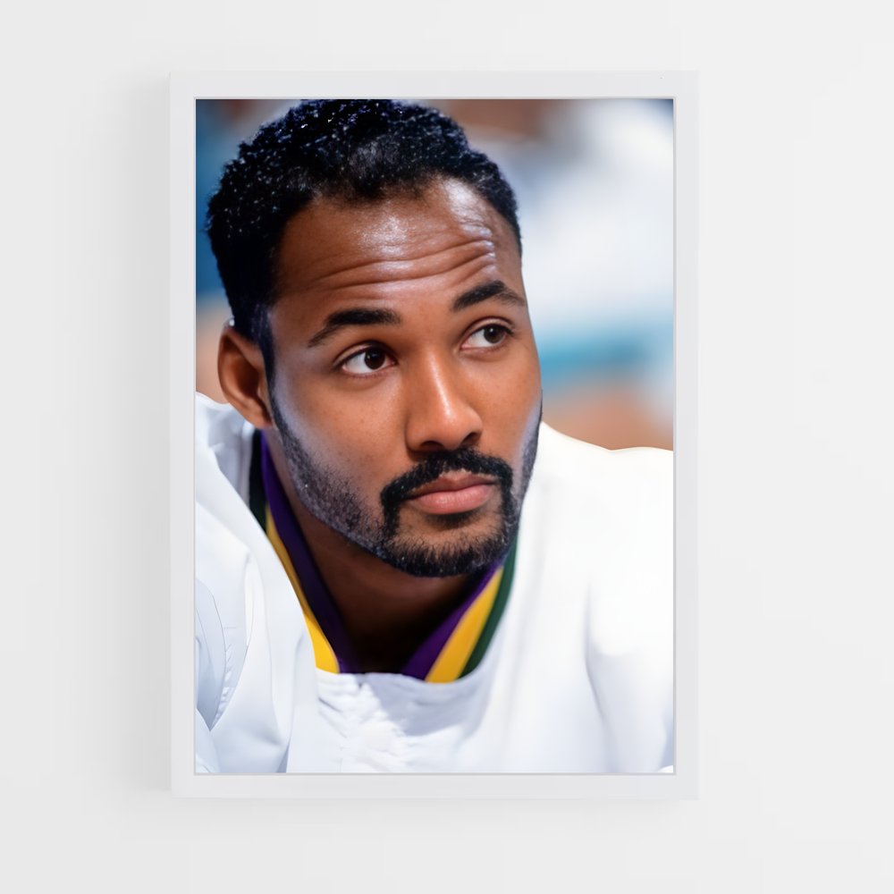 ap-karl malone-3 cadre Blanc