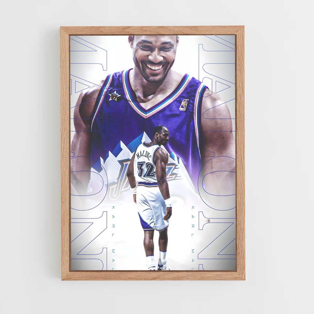 ap-karl malone-4 cadre Bois clair
