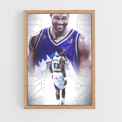 ap-karl malone-4 cadre Bois clair