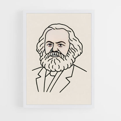 ap-karl marx-4 cadre Blanc
