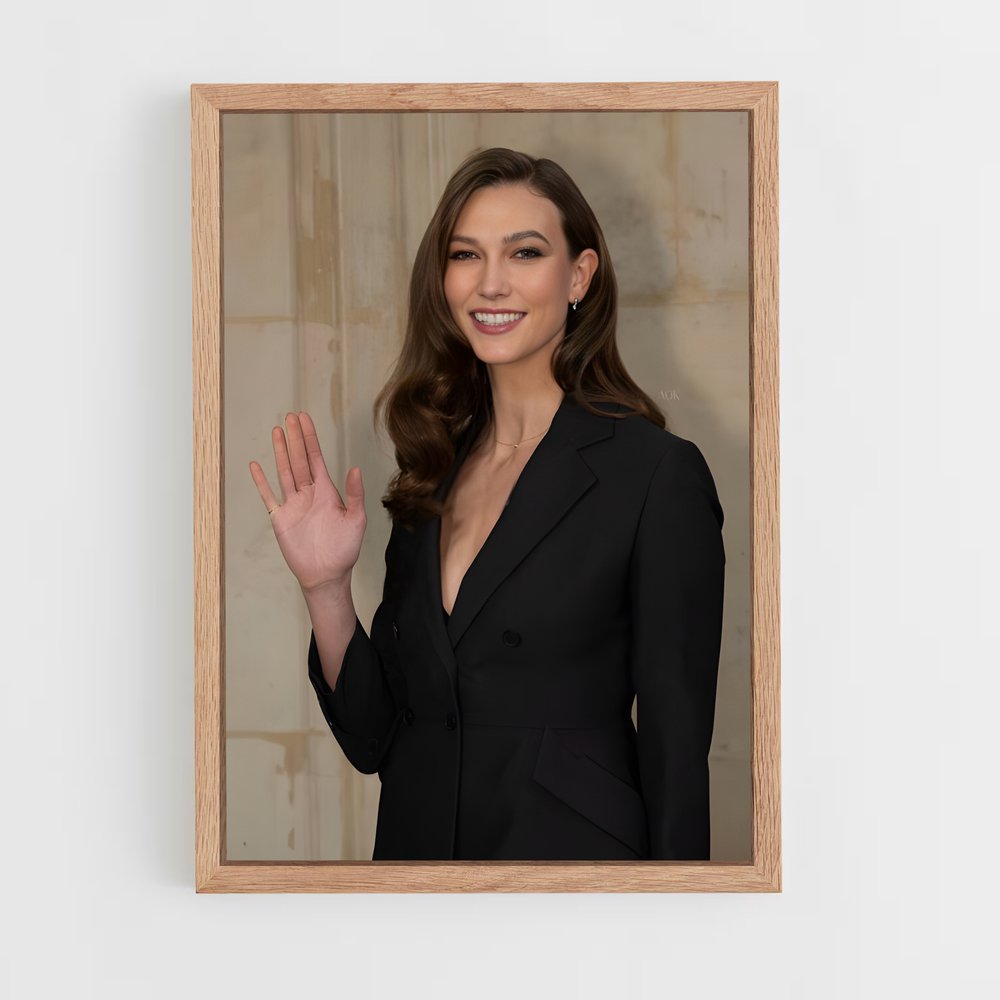 ap-karlie kloss-6 cadre Bois clair