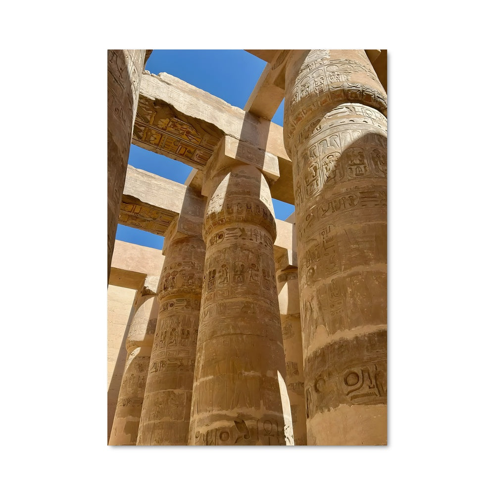 Poster Les Colonnes de Karnak