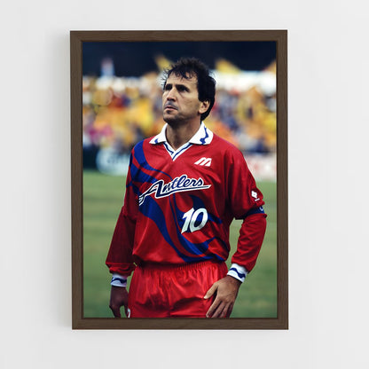 ap-kashima antlers-9 cadre Bois foncé