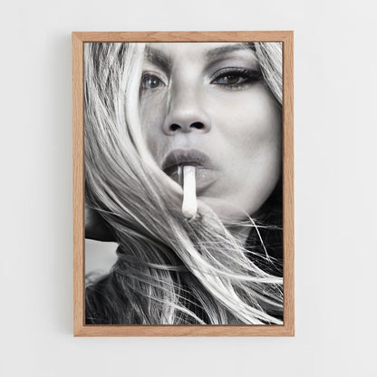 ap-kate moss-1 cadre Bois clair