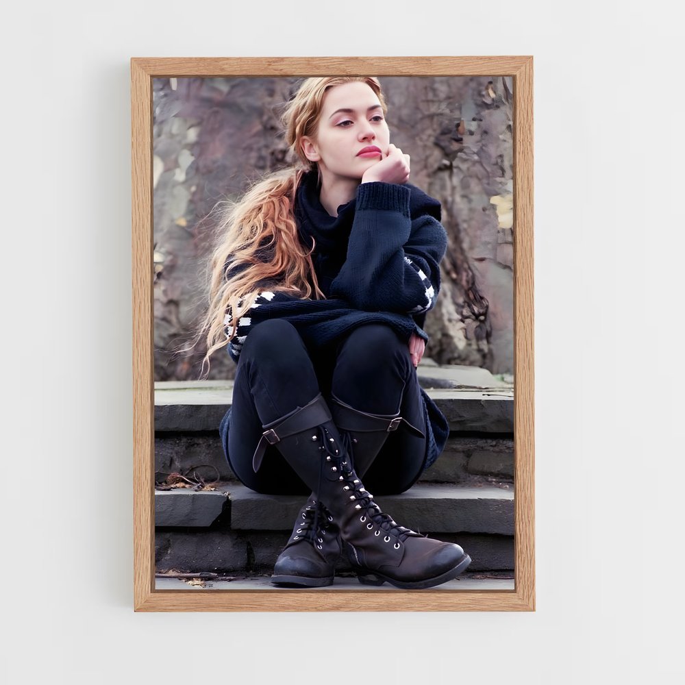 ap-kate winslet-1 cadre Bois clair