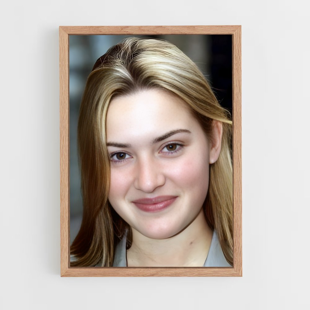 ap-kate winslet-10 cadre Bois clair
