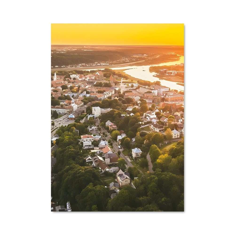 Poster Rivières de Kaunas