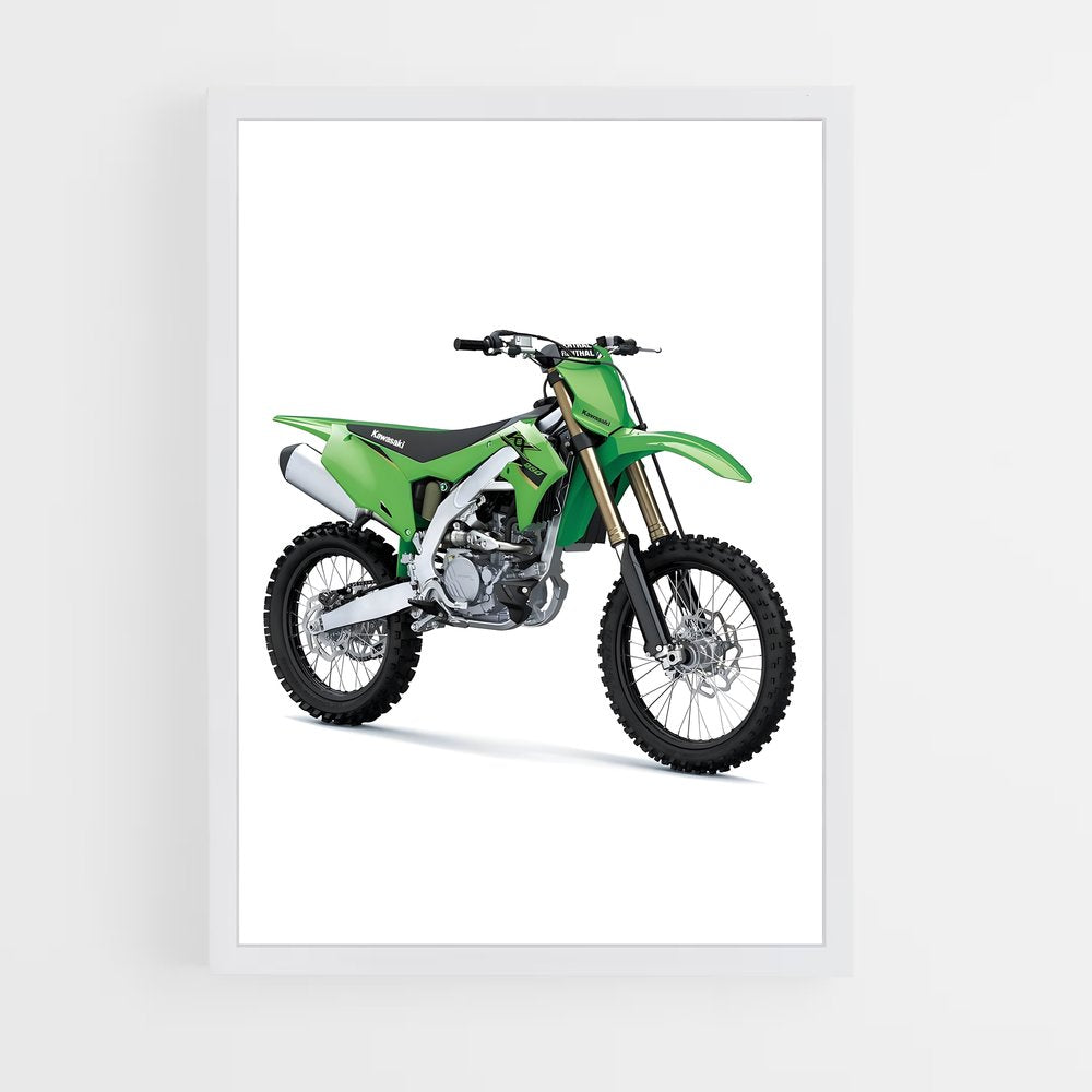 ap-kawasaki kx450-2 cadre Blanc