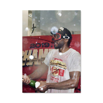Poster Kawhi en Action