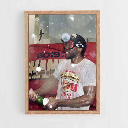 ap-kawhi leonard-2 cadre Bois clair