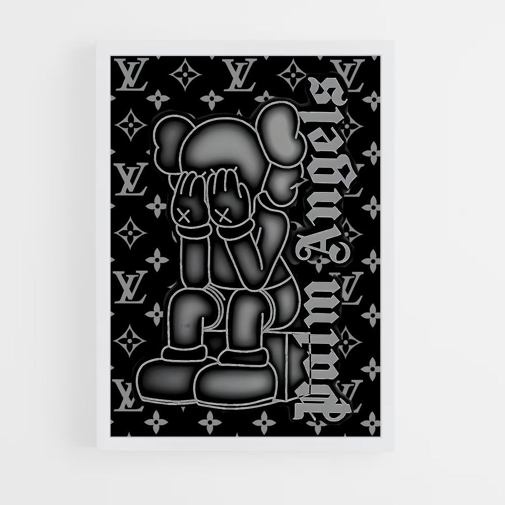 ap-kaws-6 cadre Blanc