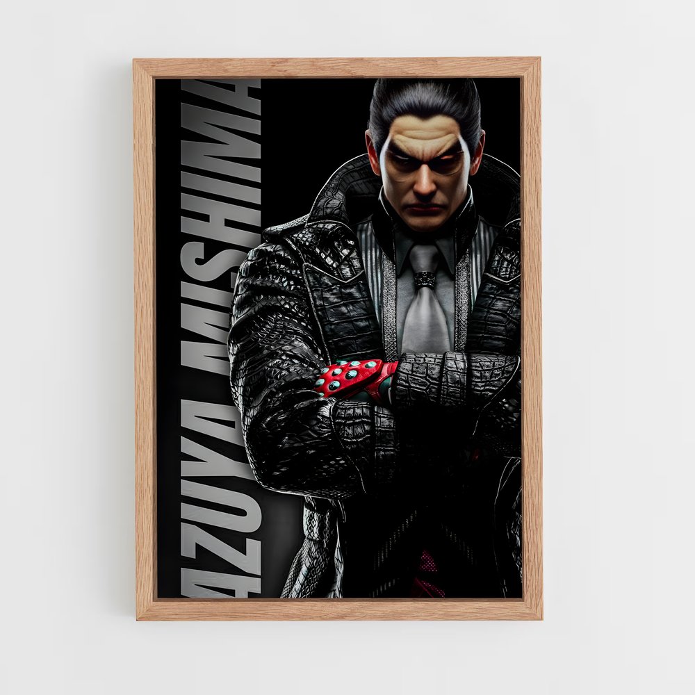 ap-kazuya mishima-7 cadre Bois clair