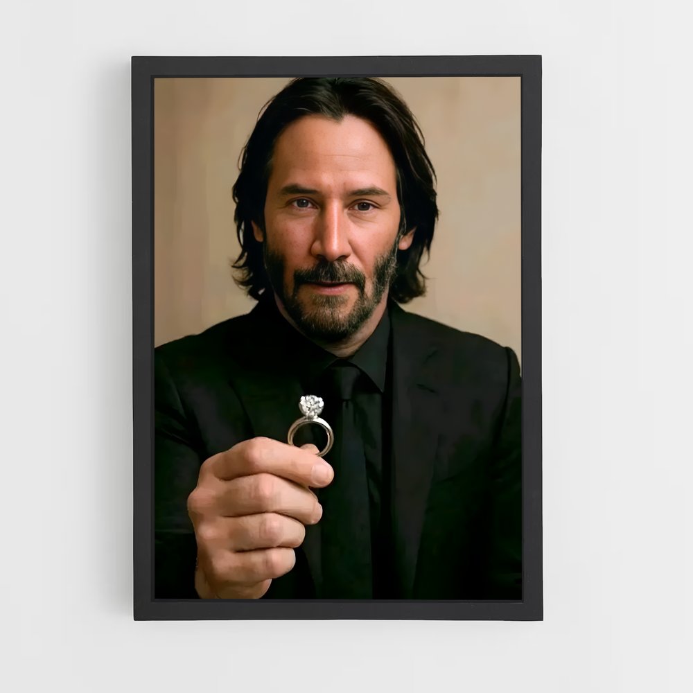 ap-keanu reeves-8 cadre Noir