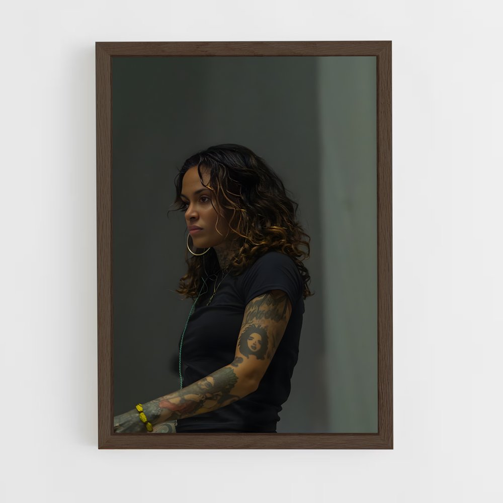 ap-kehlani-3 cadre Bois foncé