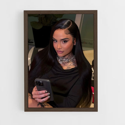 ap-kehlani-5 cadre Bois foncé