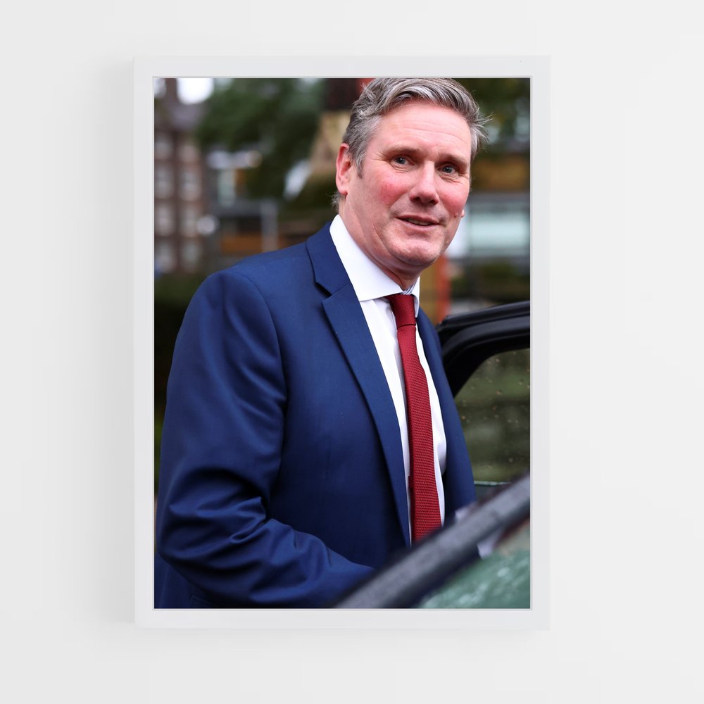 ap-keir starmer-2 cadre Blanc