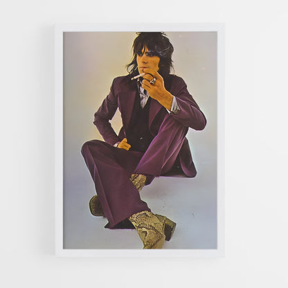 ap-keith richards-1 cadre Blanc