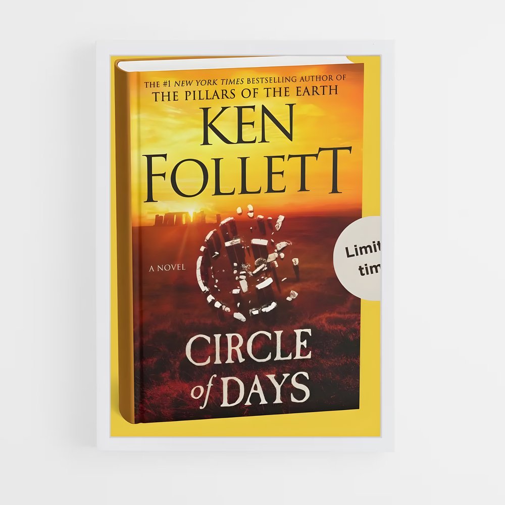 ap-ken follett-2 cadre Blanc