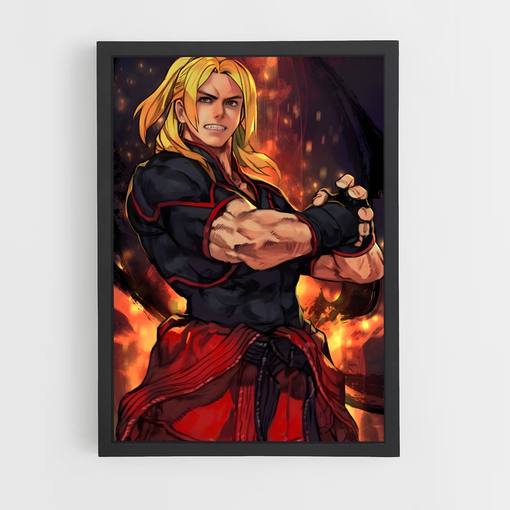 ap-ken street fighter-1 cadre Noir