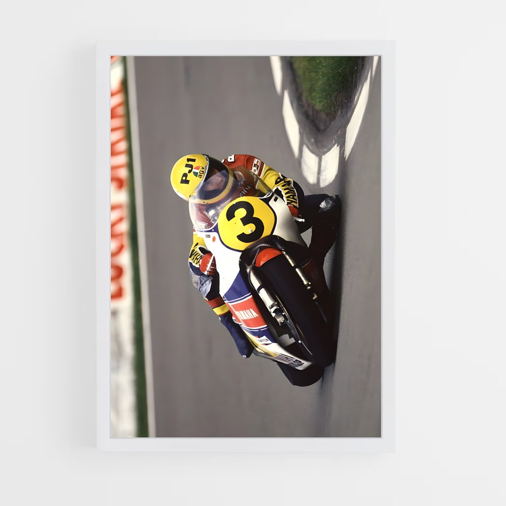 ap-kenny roberts-4 cadre Blanc