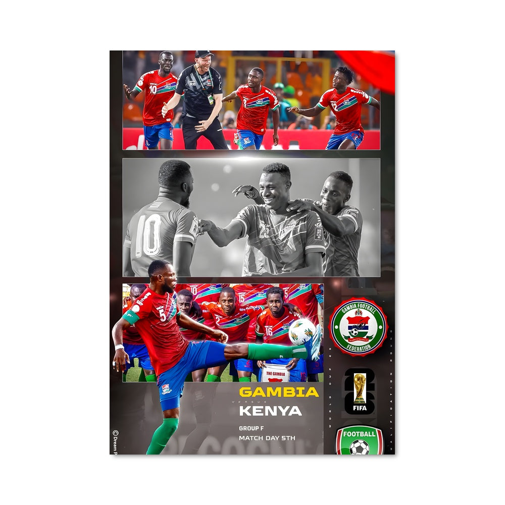 Poster L'Esprit du Football Kenyan