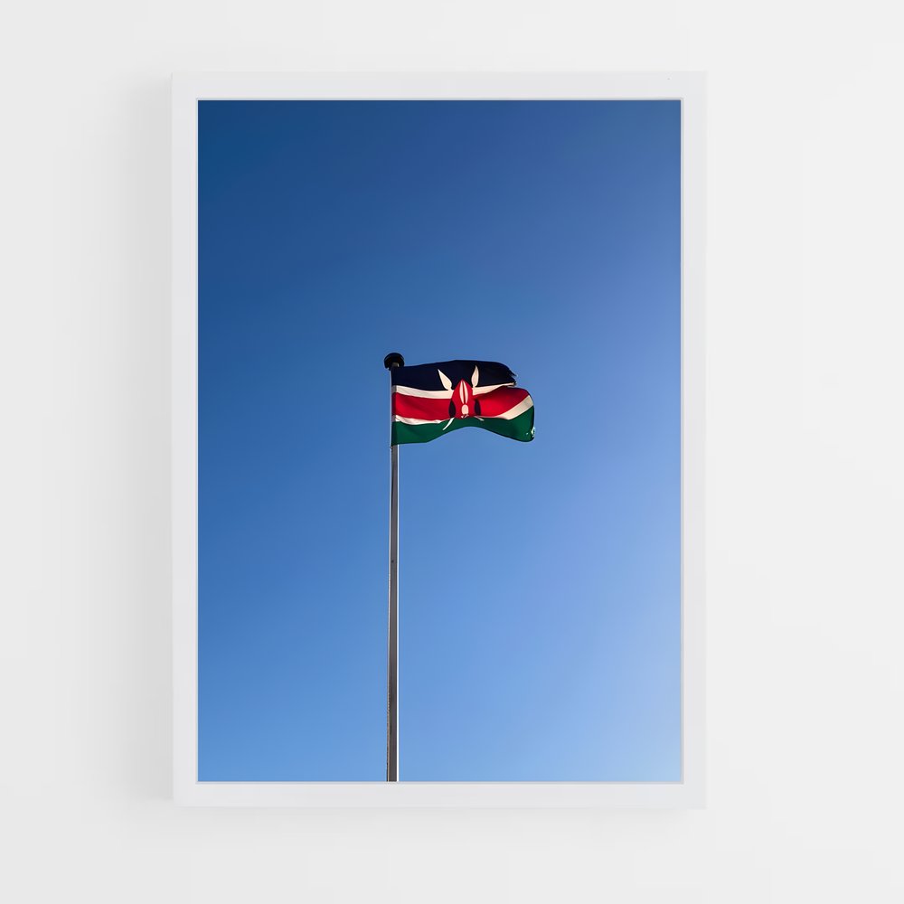 ap-kenya flag-2 cadre Blanc