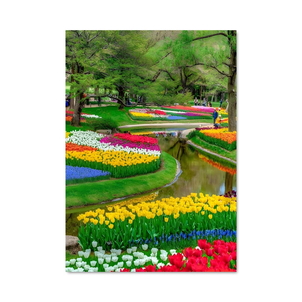 Poster Jardin des Couleurs
